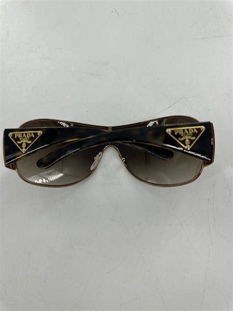 prada pr55is gold black vidor|Prada PR 55IS 7OE/8C1 Sunglasses in Gold .